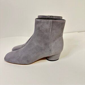 Vince Rockville Grey Suede Womens Bootie, Sz 8.5M Preowned Perfect Condition